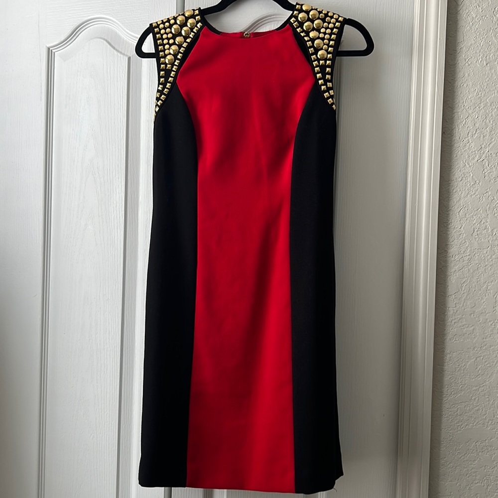 Like New: Sleeveless studded Michael Kors Dress size 2